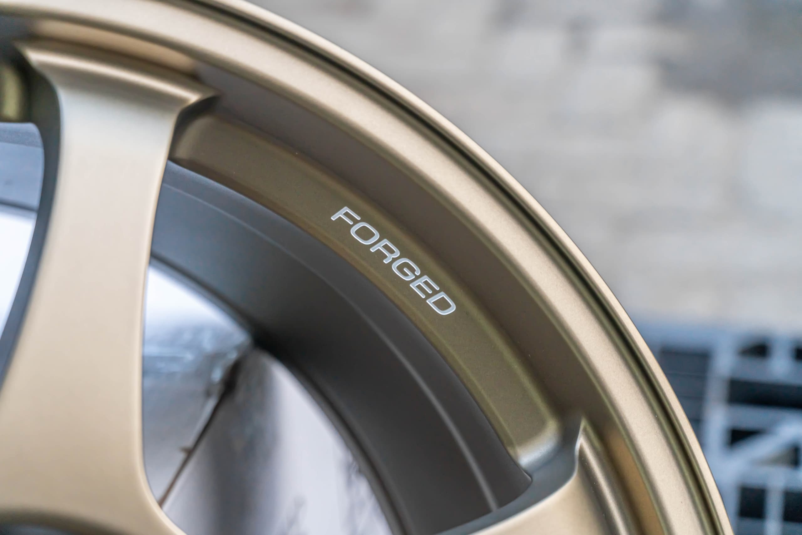 TYPE C FORGED R18x8.5 ET 44 PCD 5x114 - Racing Bronze (Original Japan) view 4