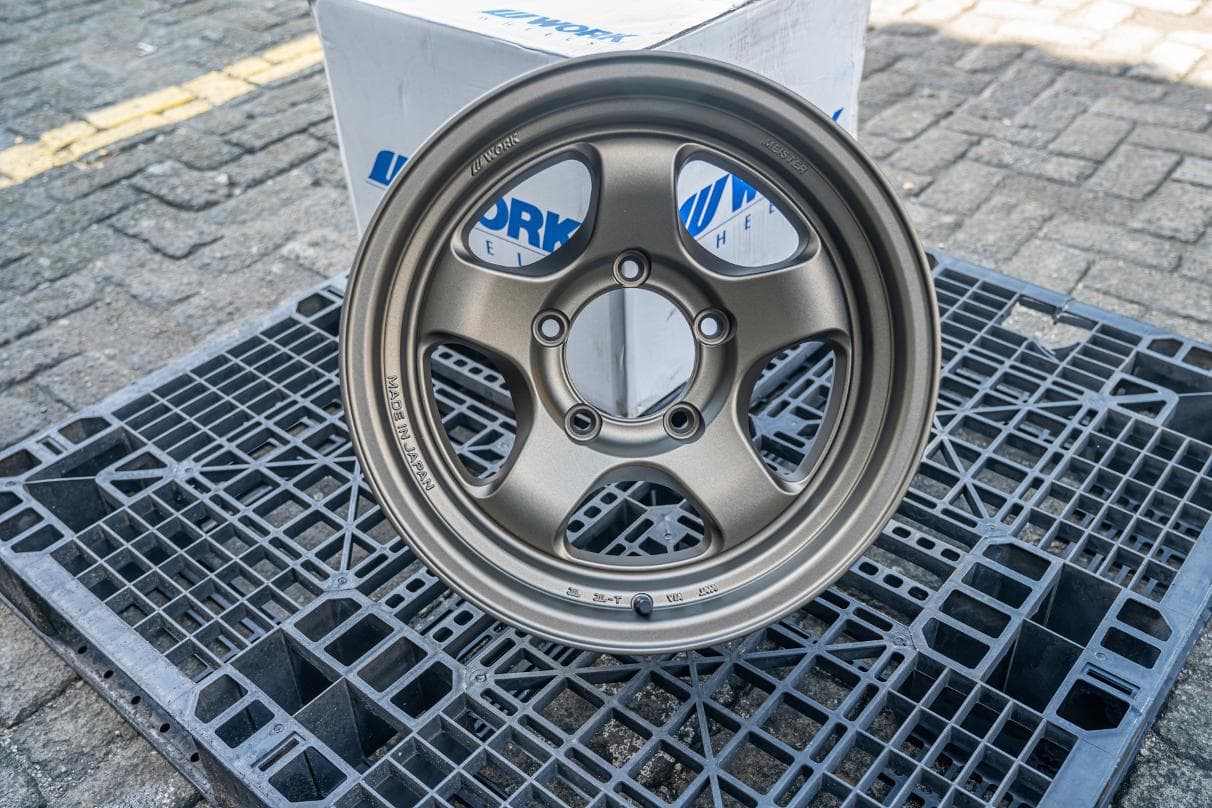 MEISTER S1V R16x8 ET -15 PCD 5x139 - Matte Bronze (Original Japan) — image 1