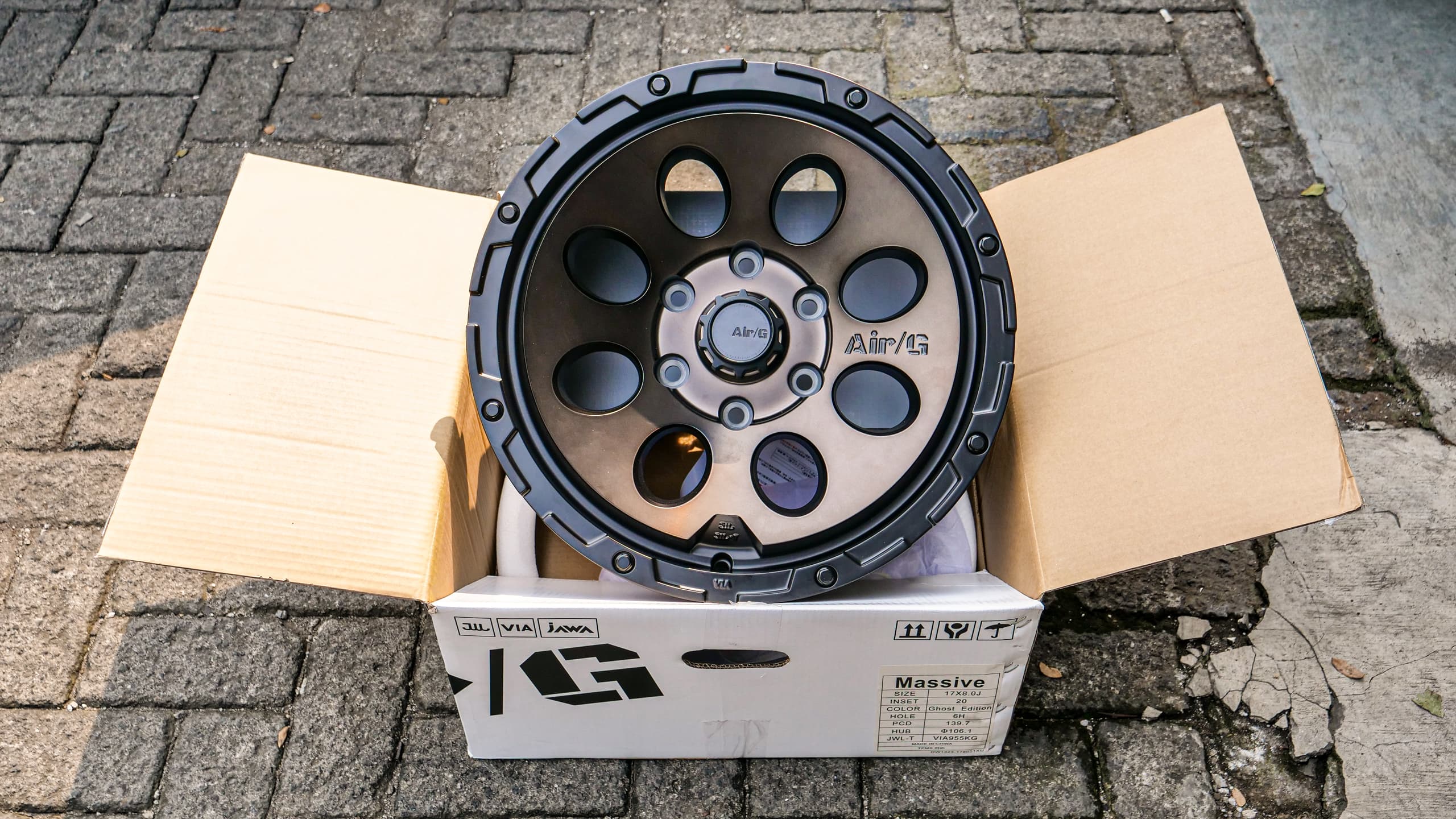 Bradley Air/G Massive 17x8 ET20 6x139.7 view 1