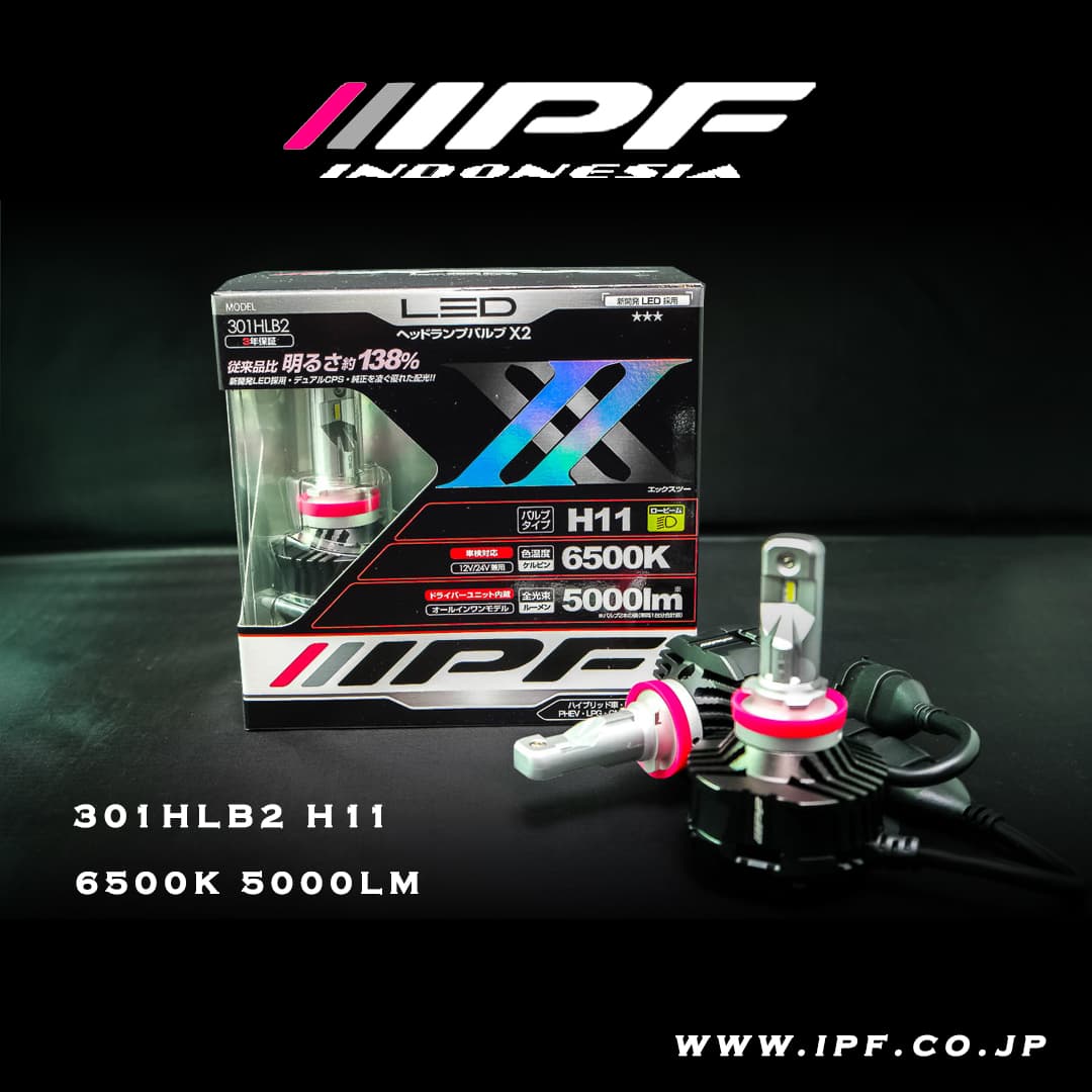 IPF Premium H11 and HIR2 LED Headlamp Bulbs Series view 1