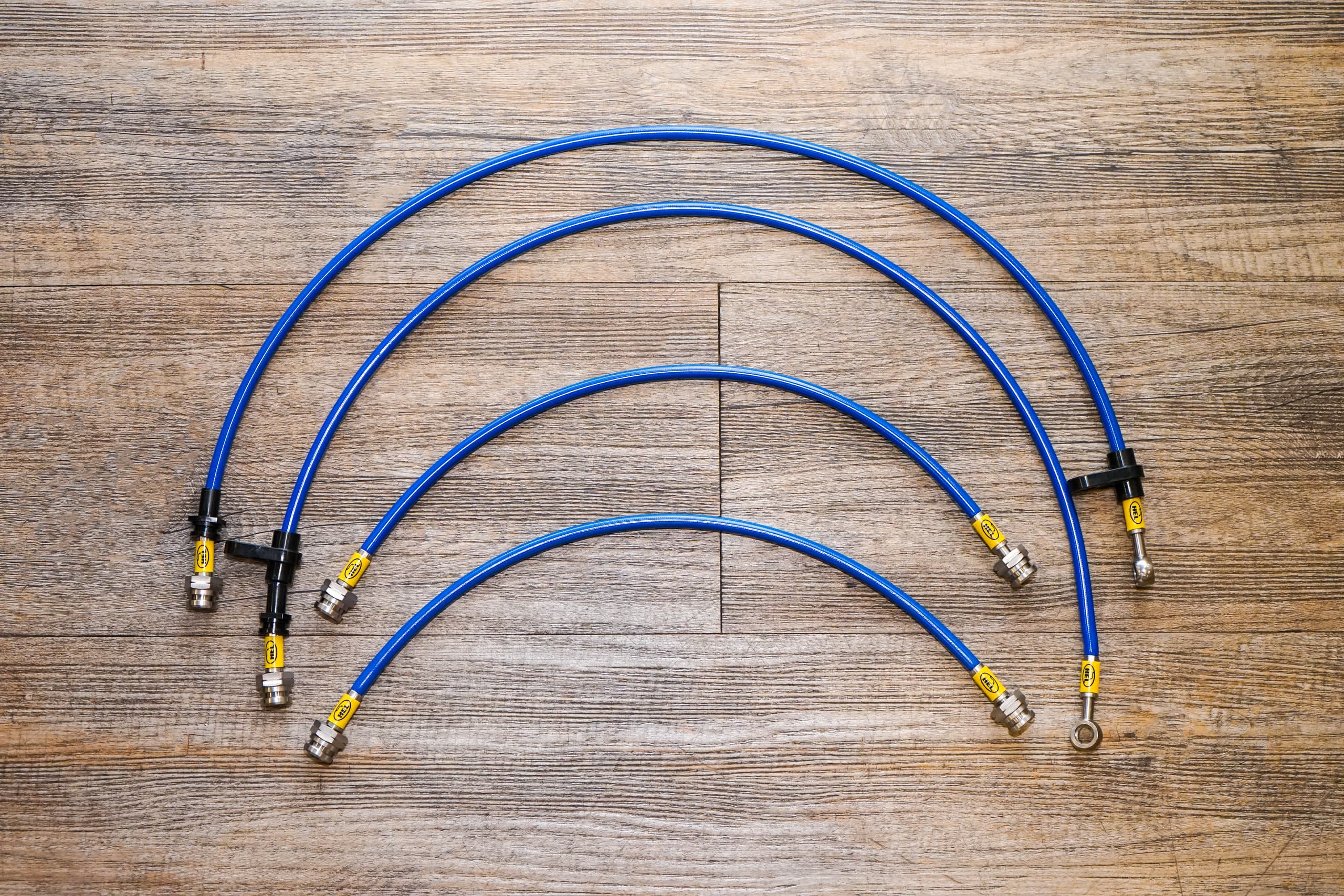 HEL Performance Stainless Steel Braided Brake Line Kit for Mitsubishi PAJERO EXCEED — image 1