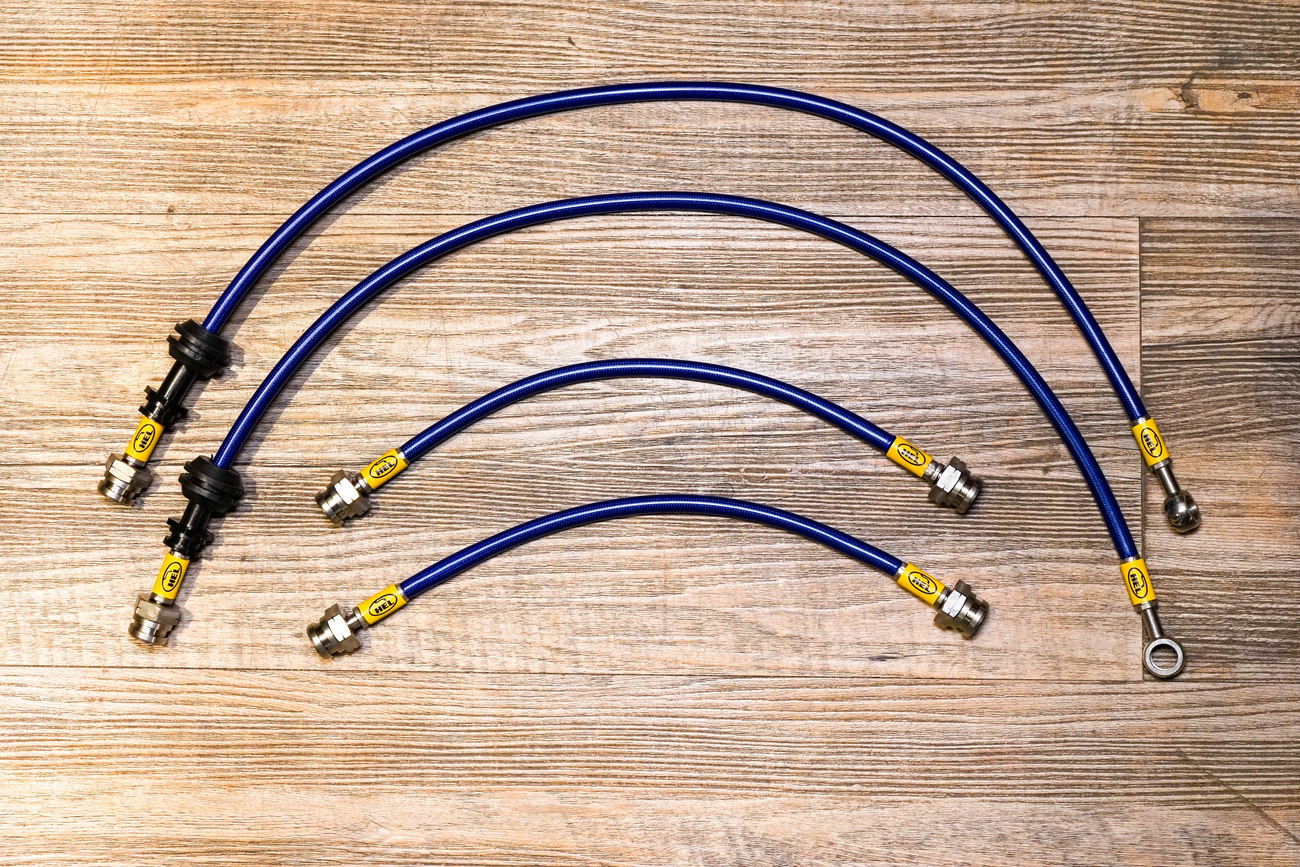 HEL Performance Stainless Steel Braided Brake Line Kit for Mitsubishi XPANDER — image 1