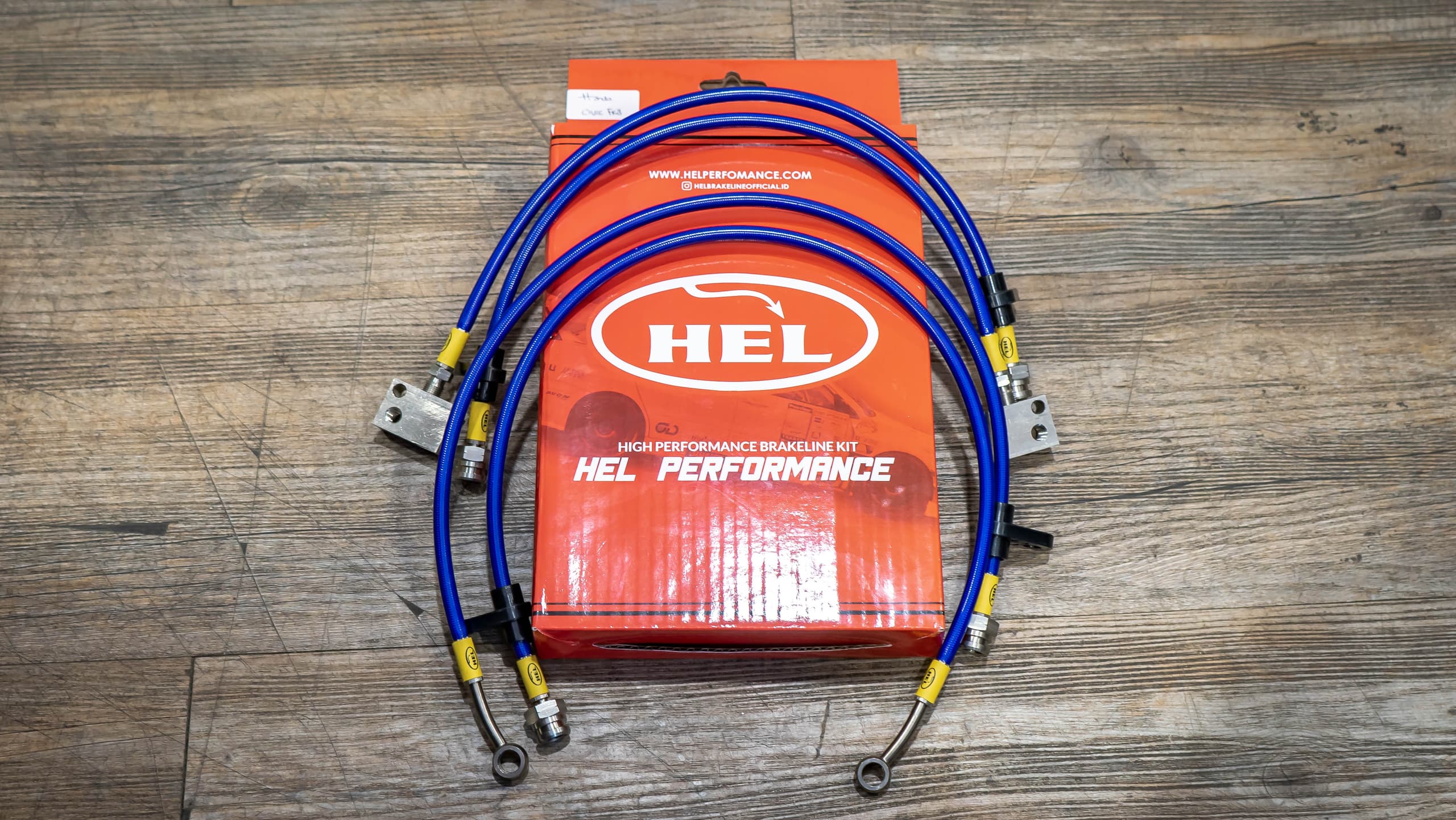HEL Performance Stainless Steel Braided Brake Line Kit for Nissan GT-R — image 1