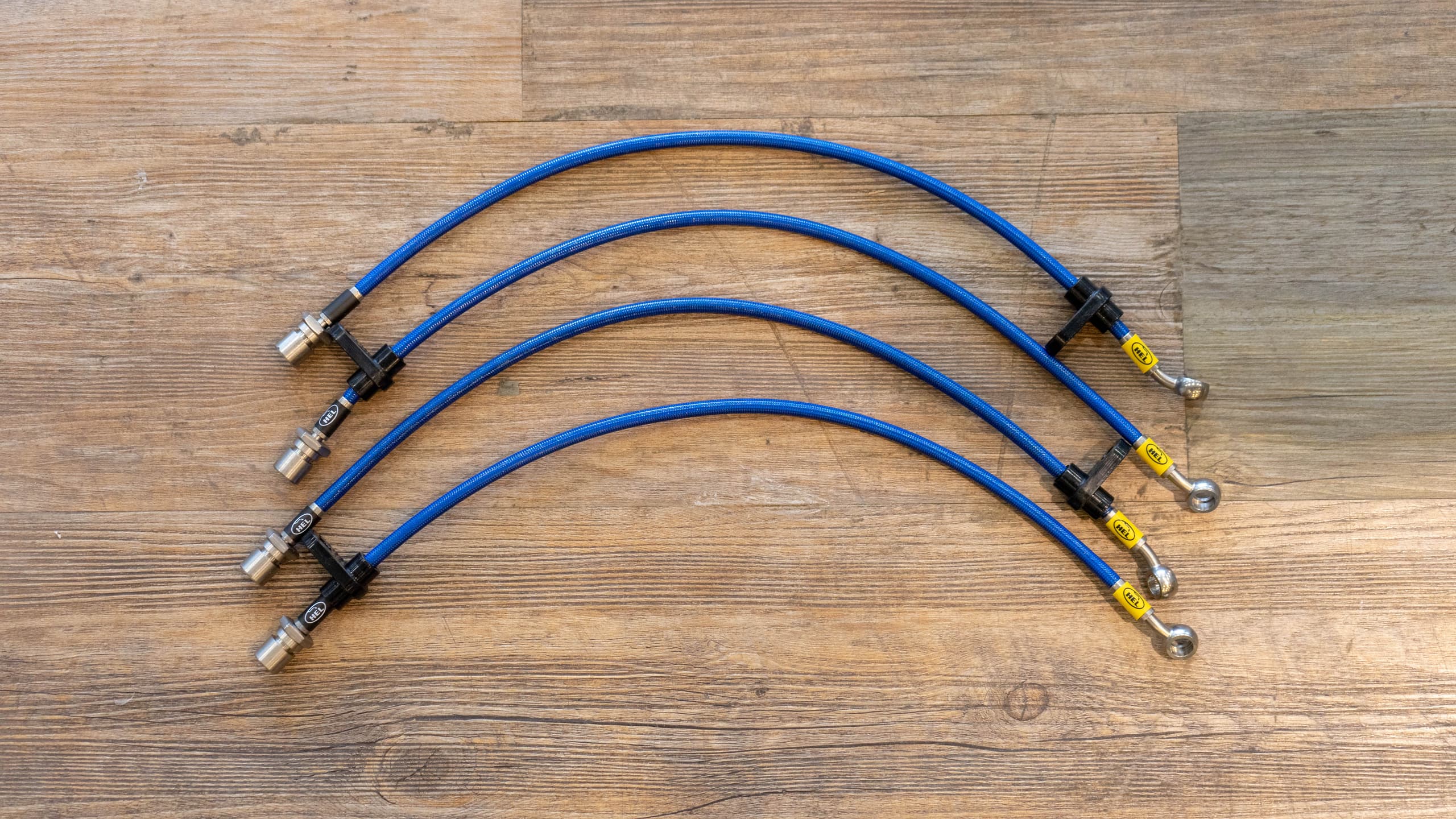 HEL Performance Stainless Steel Braided Brake Line Kit for Subaru FORESTER SJ view 2