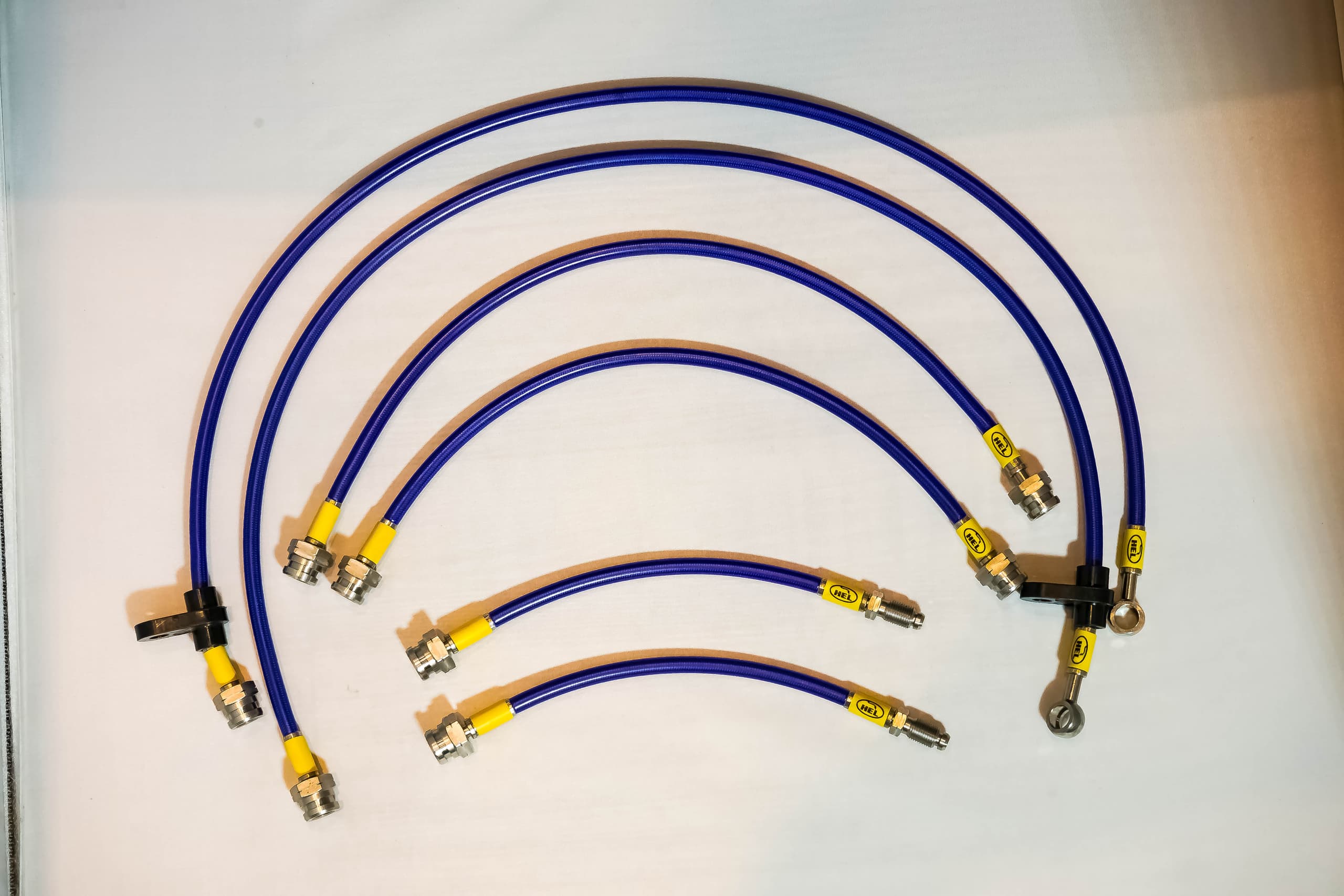 HEL Performance Stainless Steel Braided Brake Line Kit for Suzuki SWIFT — image 1