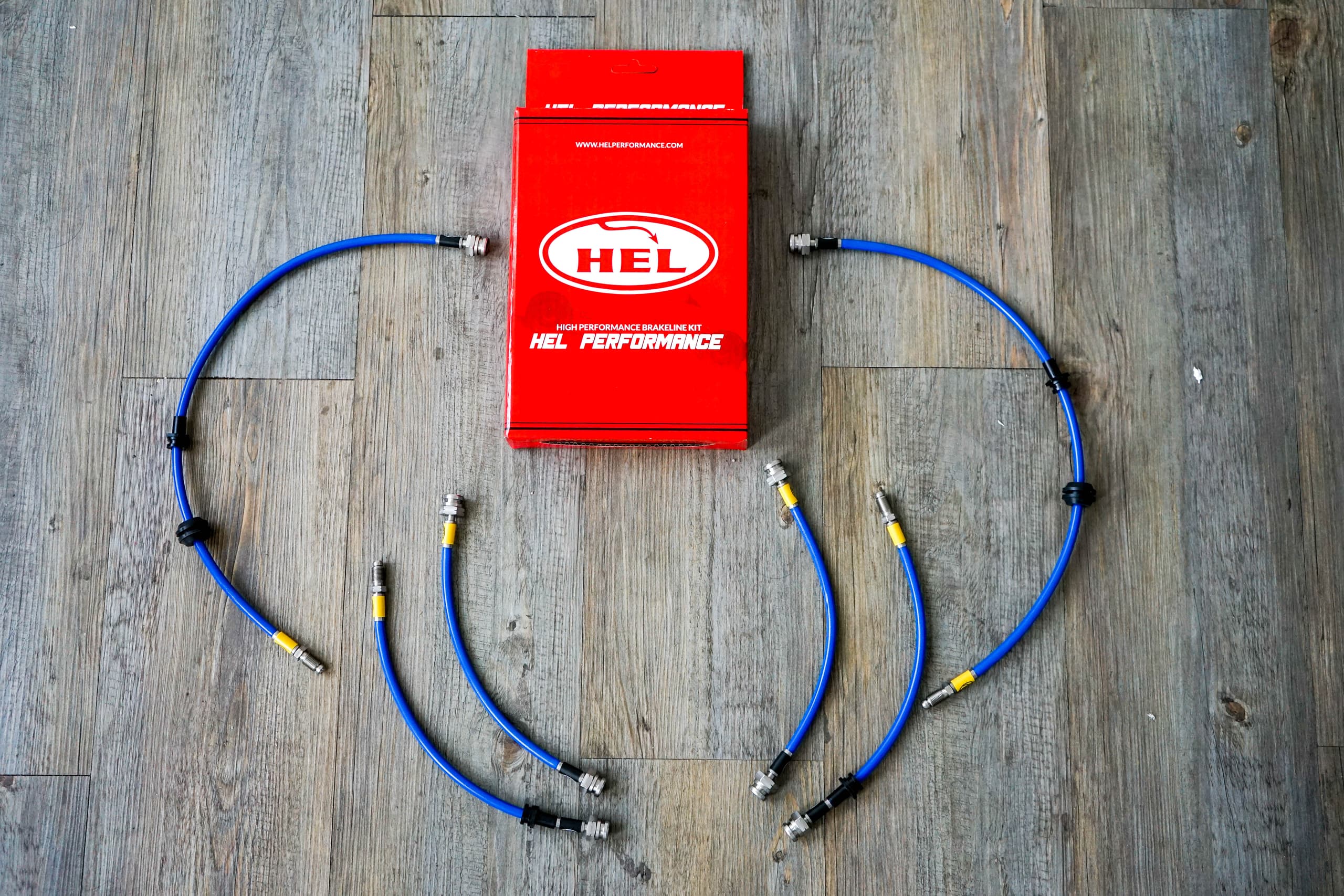 HEL Performance Stainless Steel Braided Brake Line Kit for Bmw 3 SERIES E36 view 1