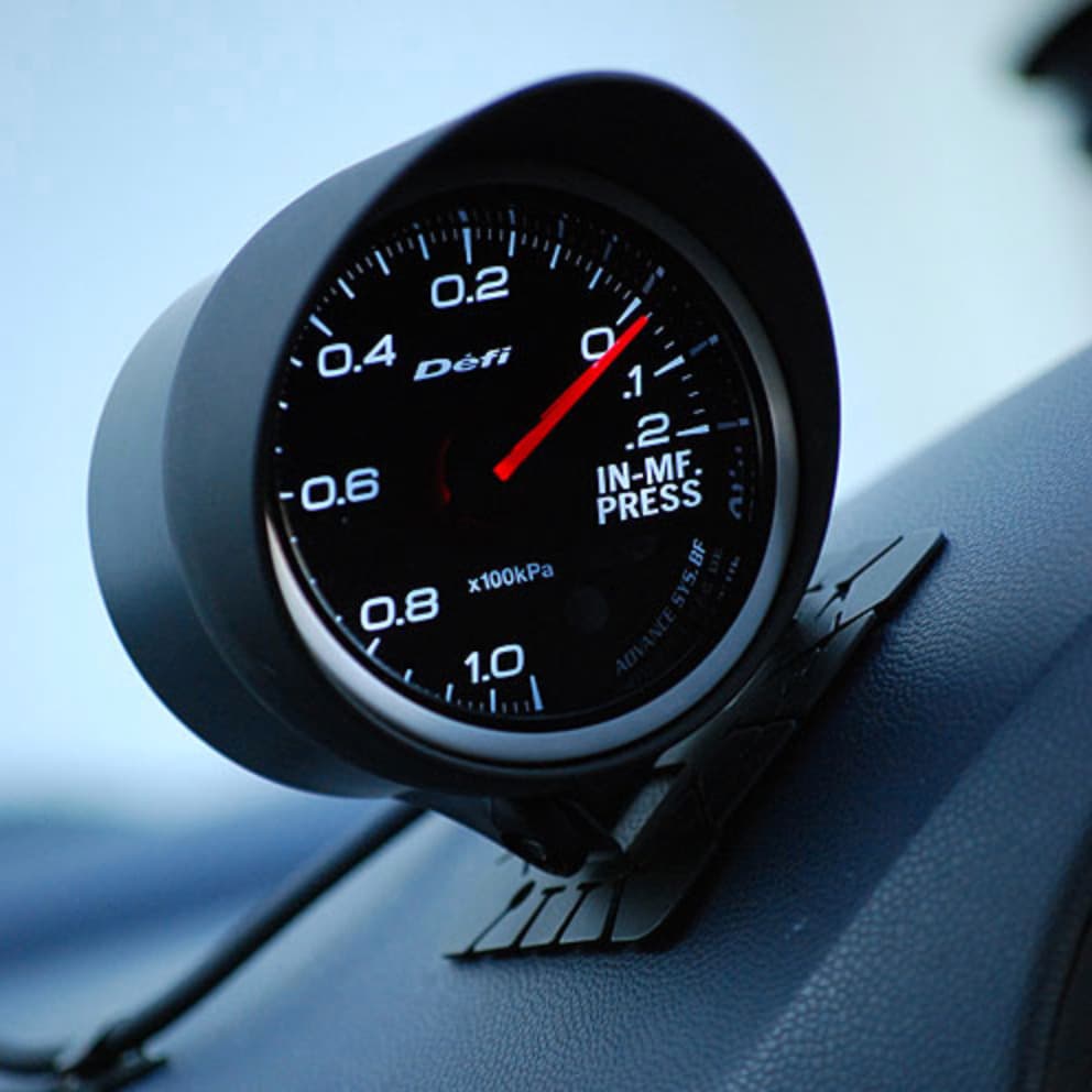 Defi Gauge Hood Visor (60mm) view 2