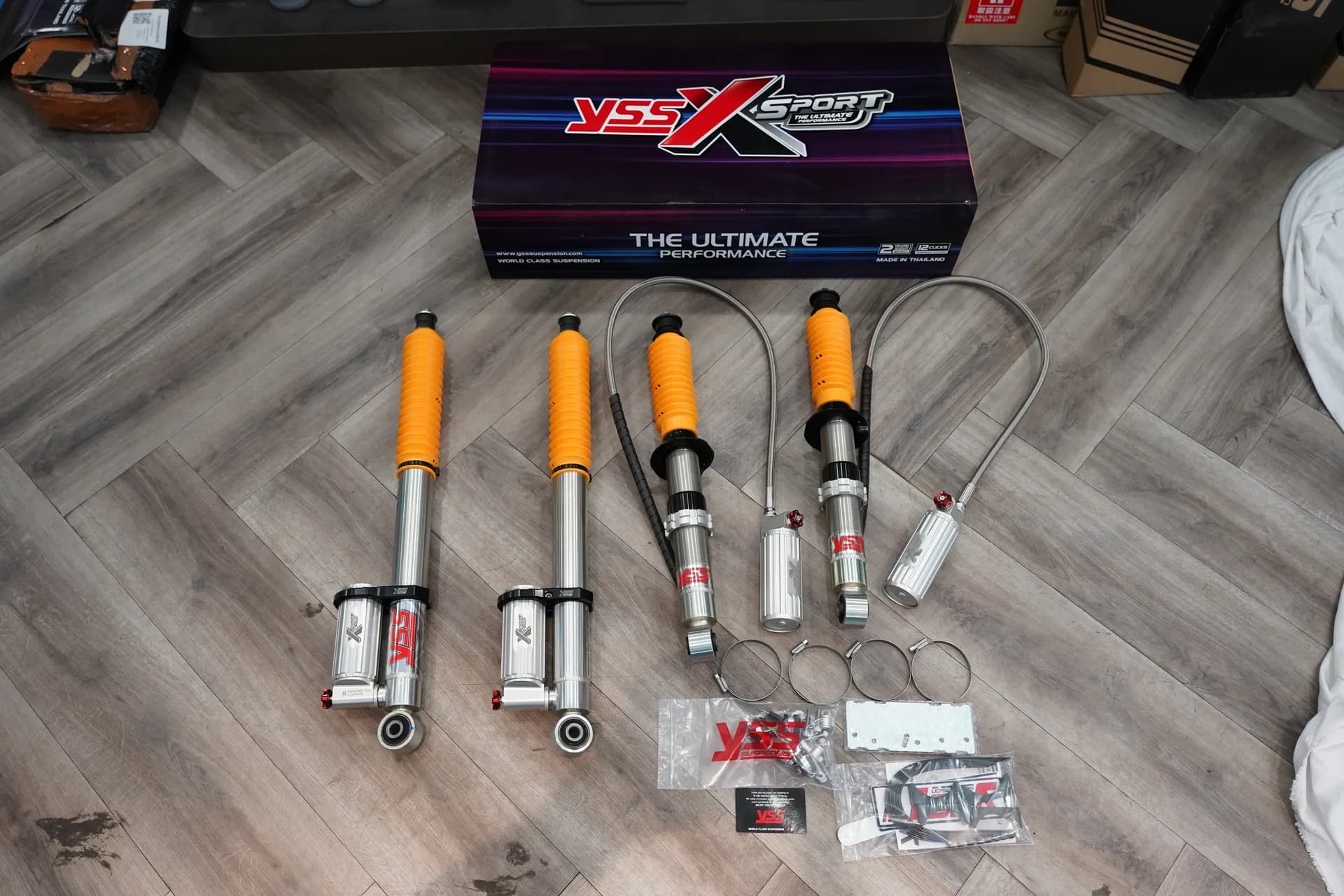 YSS X-Sport Performance Suspension Kit for Isuzu MU-X view 1