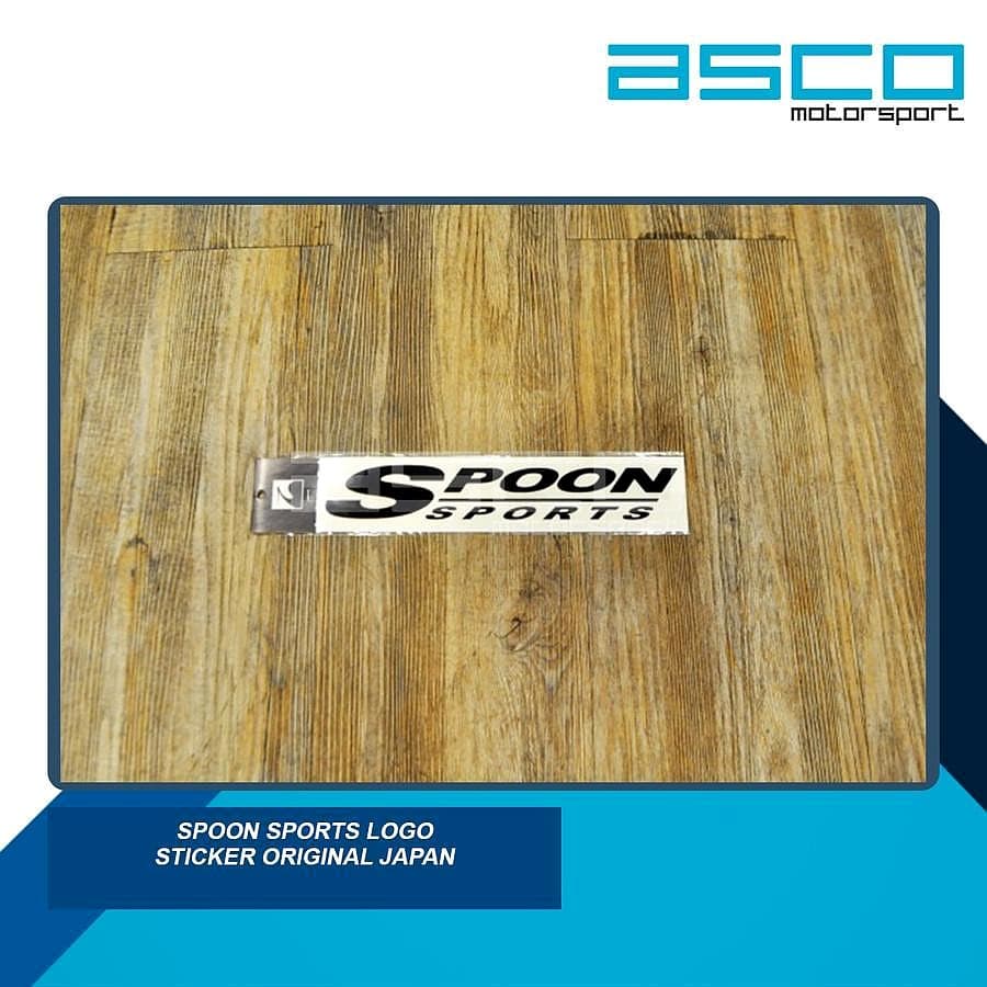 SPOON Sports Official Logo Sticker (26cm x 5.3cm) — image 1