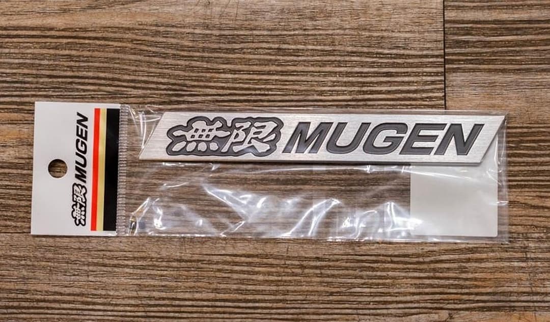 Honda Mugen Japan Metal Emblem — image 1