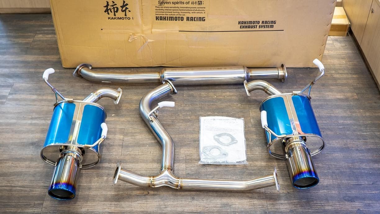Kakimoto Racing Class KR Exhaust Subaru WRX Wagon — image 1