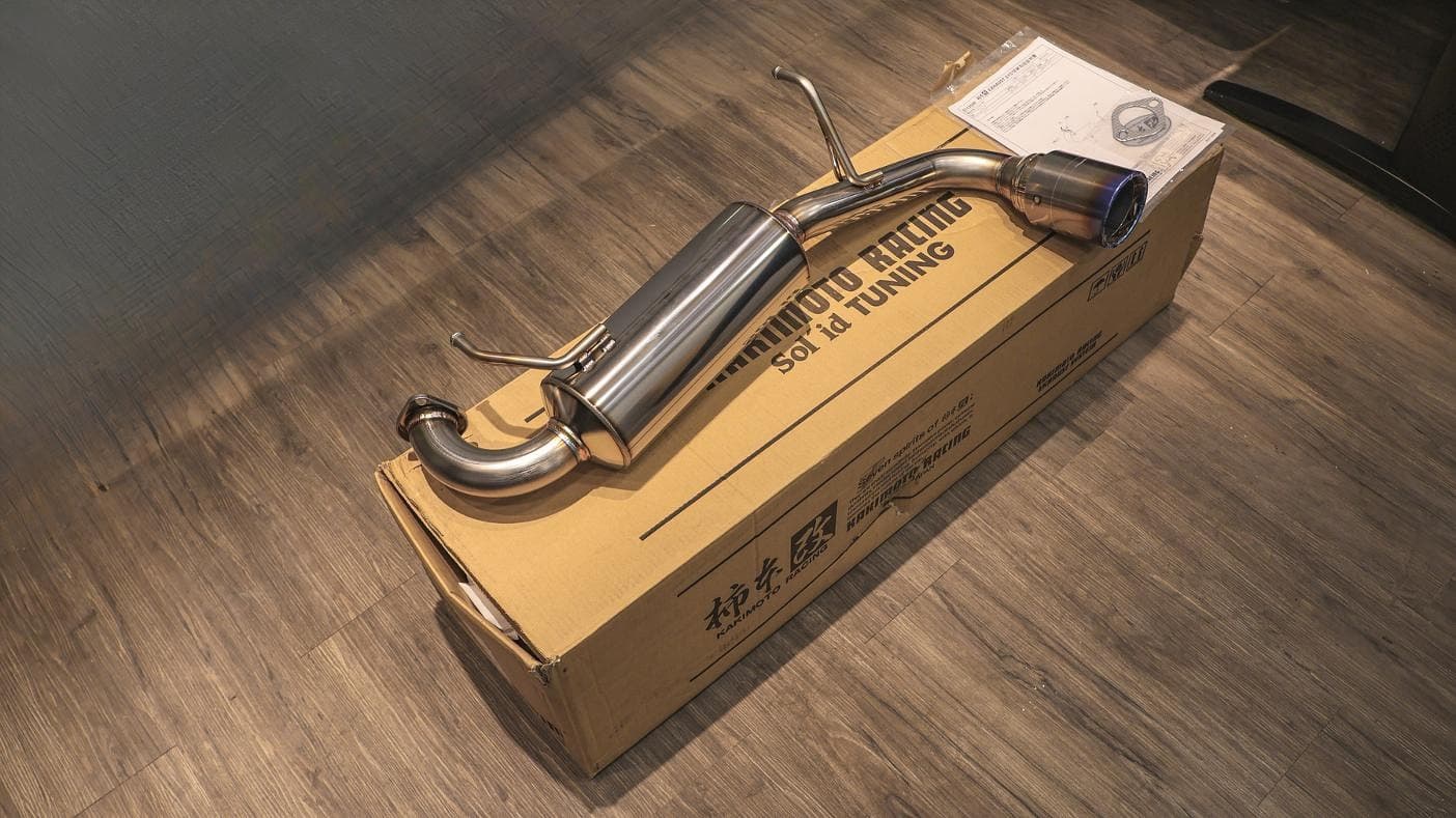 Kakimoto Racing Class KR Exhaust Suzuki Jimny JB64 / JB74 — image 1