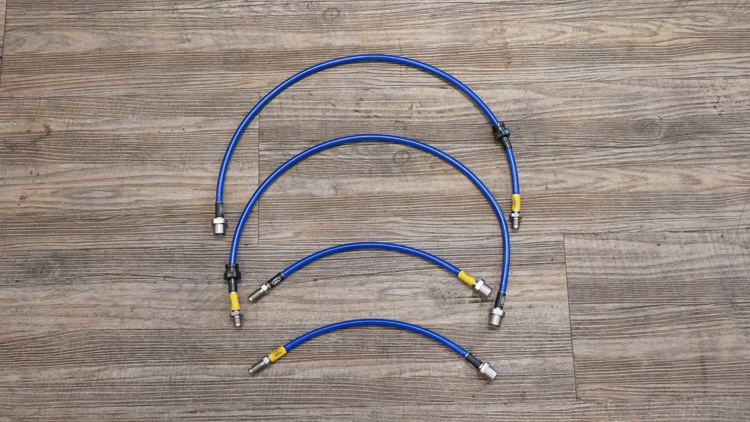 HEL Performance Stainless Steel Braided Brake Line Kit for Mercedes benz W204