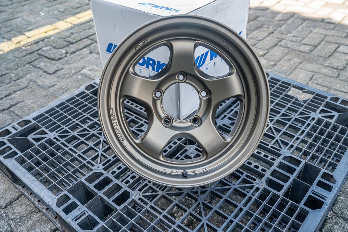 MEISTER S1V R16x8 ET -15 PCD 5x139 - Matte Bronze (Original Japan)