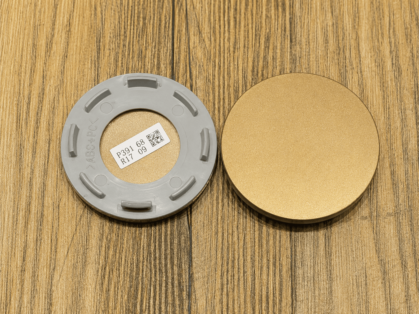 RAYS Engineering Official Japan Center Cap Set O-Flat Clip-In Type (Bronze) — image 1