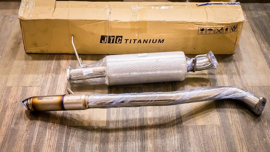JTC Titanium Muffler Mitsubishi Pajero ANPS (Old Model) — image 1