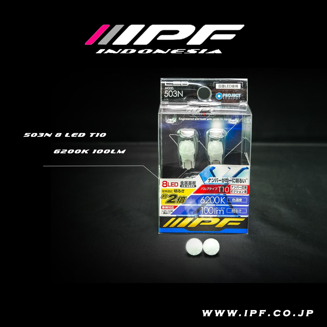 IPF LED Number Bulb T10 Series