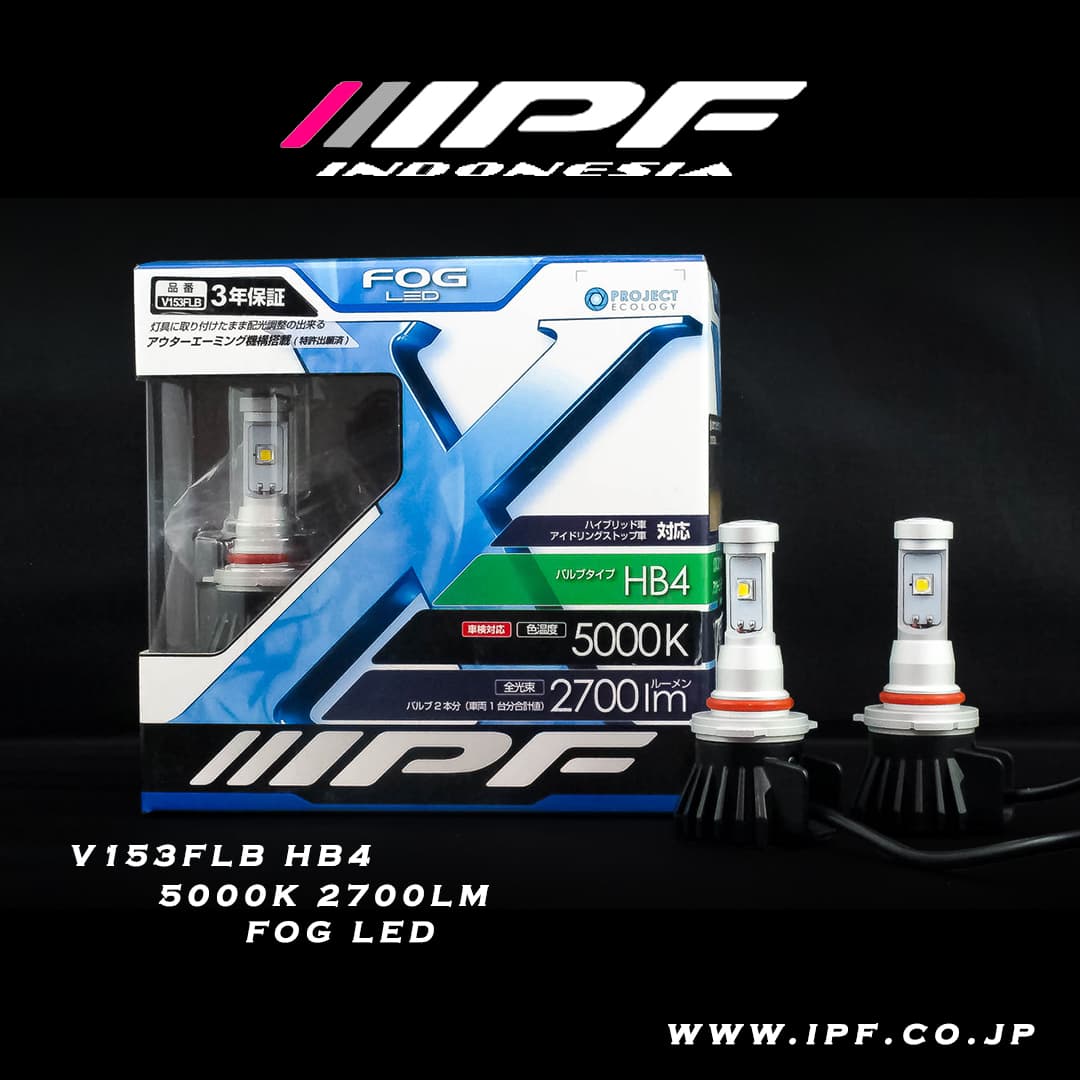 IPF LED Fog Lamp Bulb HB4 (V153FLB) view 1