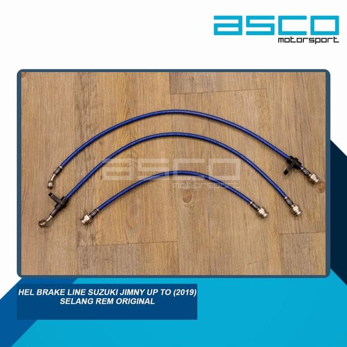 HEL Performance Stainless Steel Braided Brake Line Kit for Suzuki NEW JIMNY UP TO 2019 — image 1