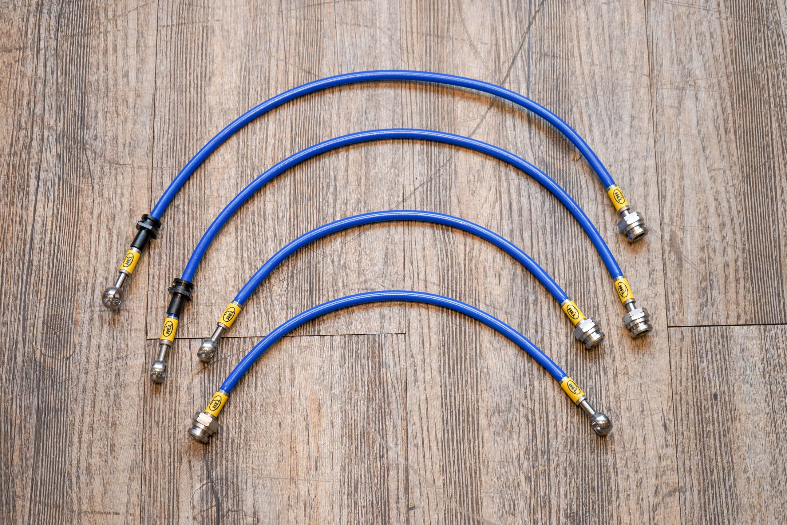 HEL Performance Stainless Steel Braided Brake Line Kit for Suzuki S CROSS — image 1