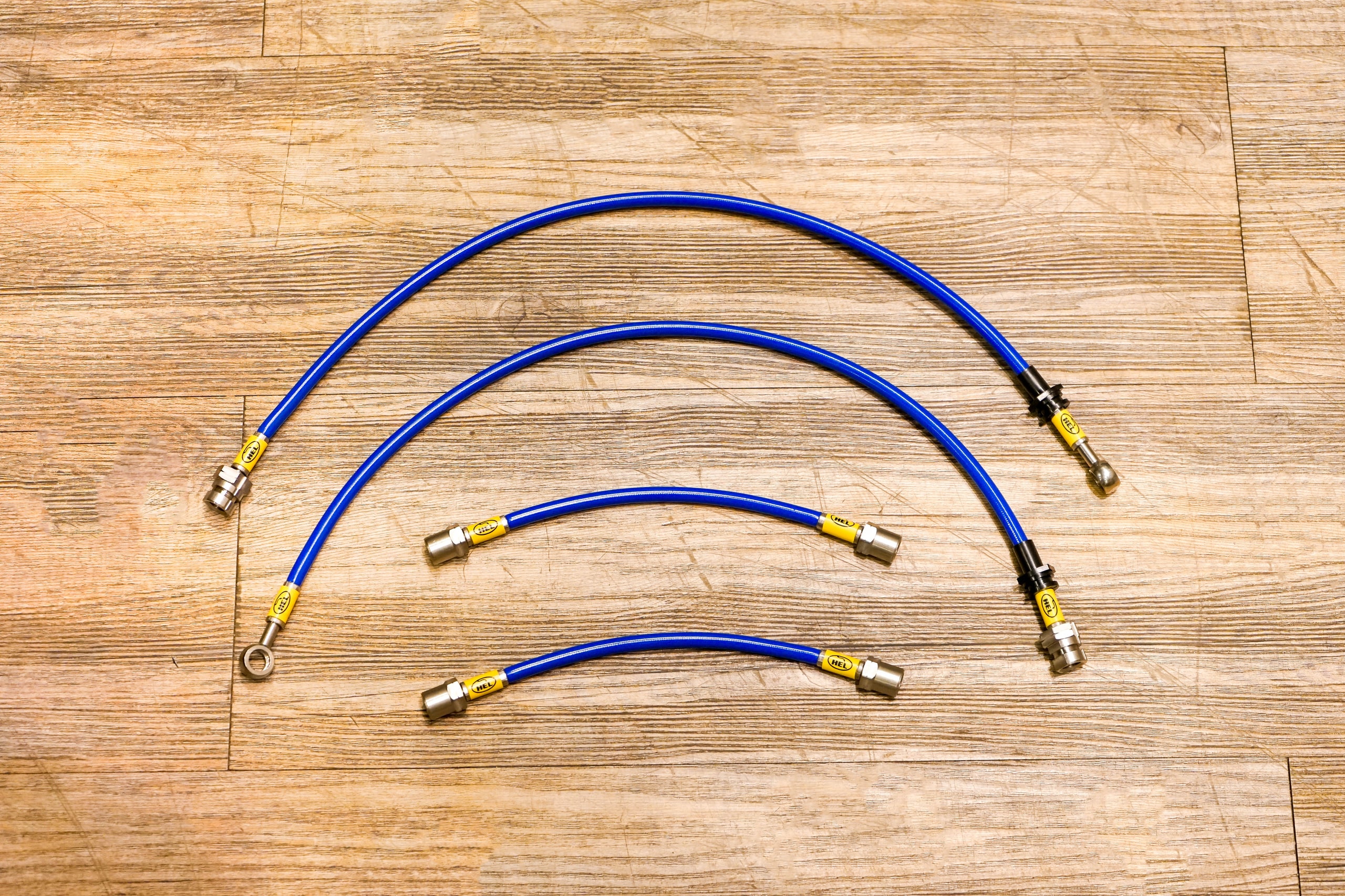 HEL Performance Stainless Steel Braided Brake Line Kit for Volkswagen POLO