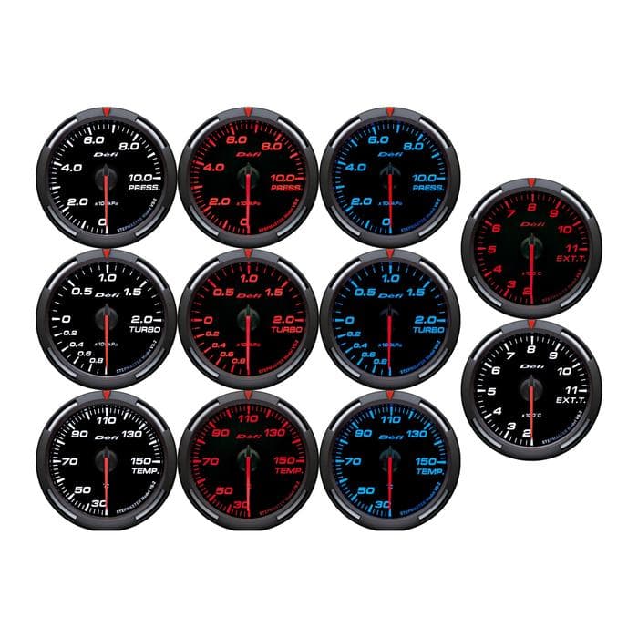 Defi Racer Gauge N2 Exhaust Temperature Gauge view 2
