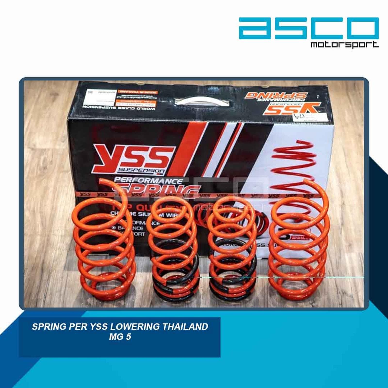 YSS Performance Lowering Spring Kit (Passenger Car) for MG 5 GT view 1