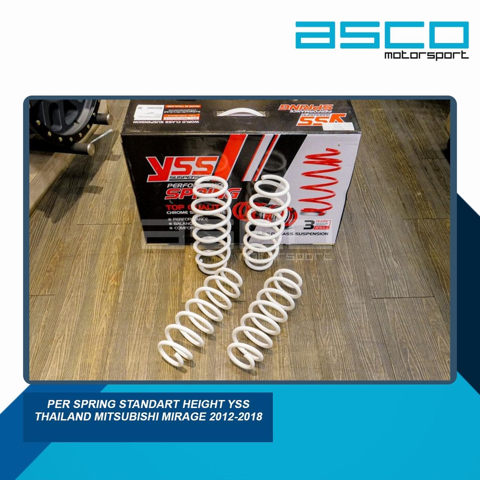 YSS Comfort Series Suspension Kit for Mitsubishi Mirage 12-18 view 1