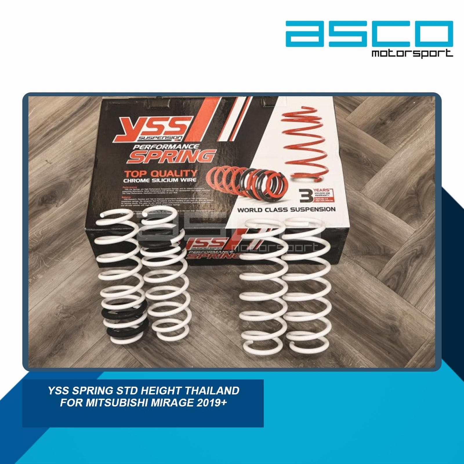 YSS Comfort Series Suspension Kit for Mitsubishi Mirage 19-UP view 1