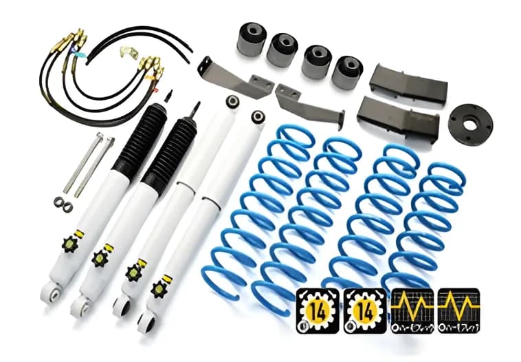 Country Suspension 50mm Lift Kit for Suzuki Jimny JC74 view 2
