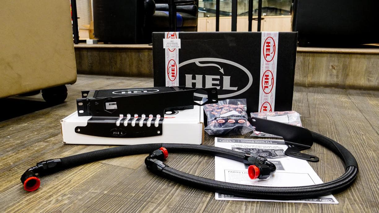 HEL Performance Oil Cooler Kit Honda Civic FL5 Type R — image 1