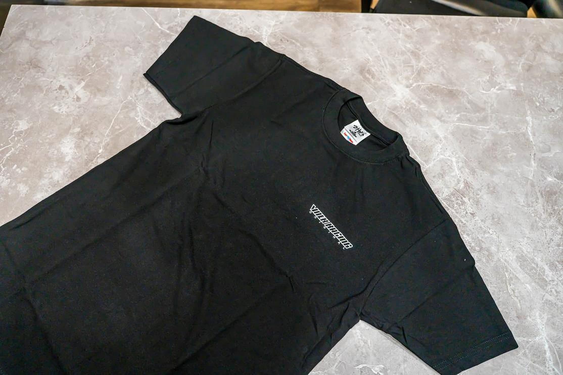 RAYS Official T-Shirt 25S Volk Racing - Black White — image 1