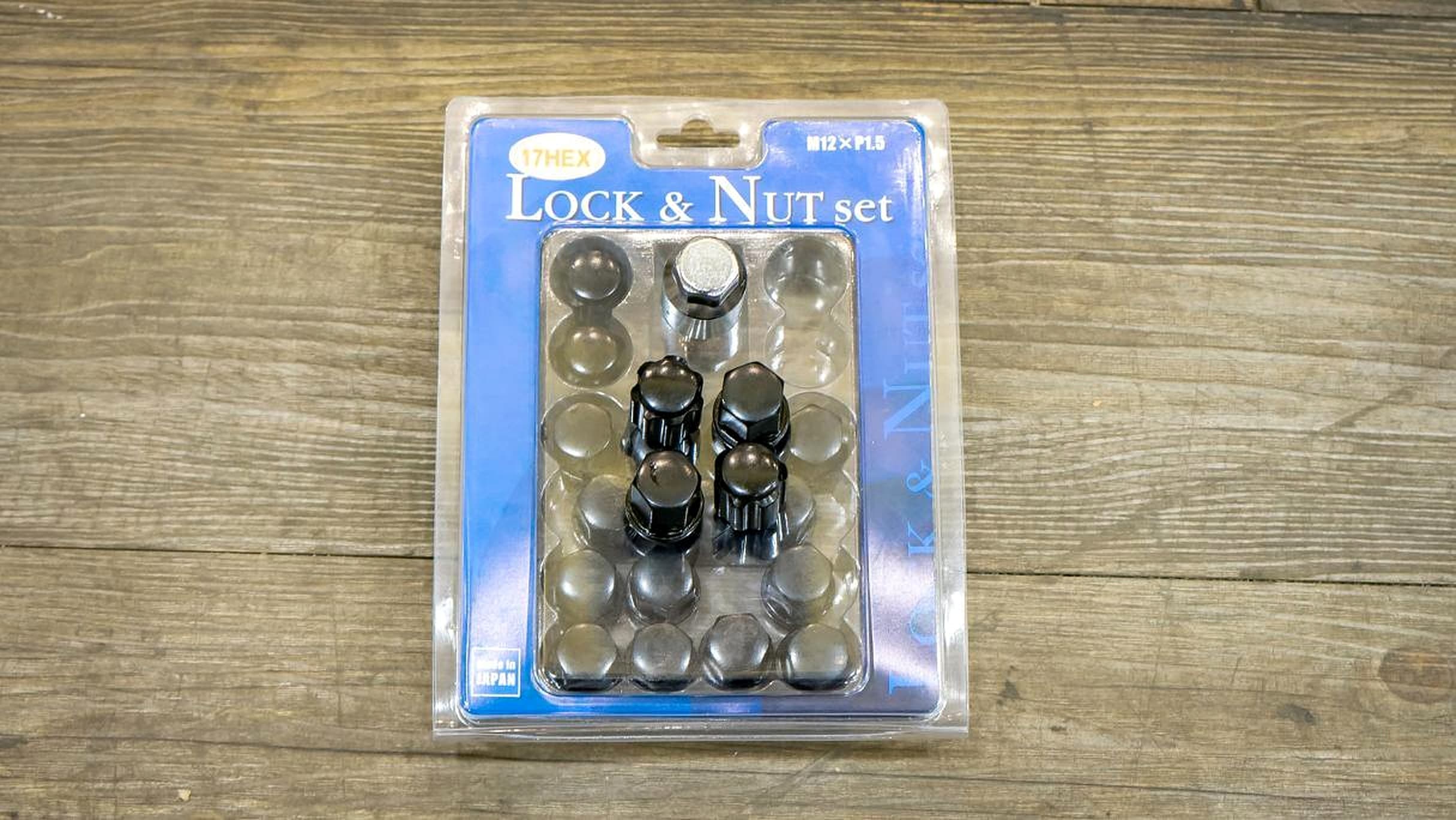 RAYS Engineering Official Japan 17HEX Lock & Nut Set - M12 x P1.50 - 20 PCS — image 1