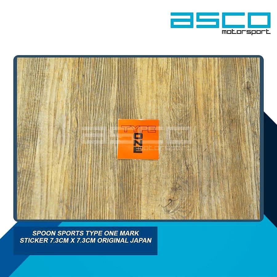 SPOON Sports Type One Crane Logo Sticker (7.3cm x 7.3cm)