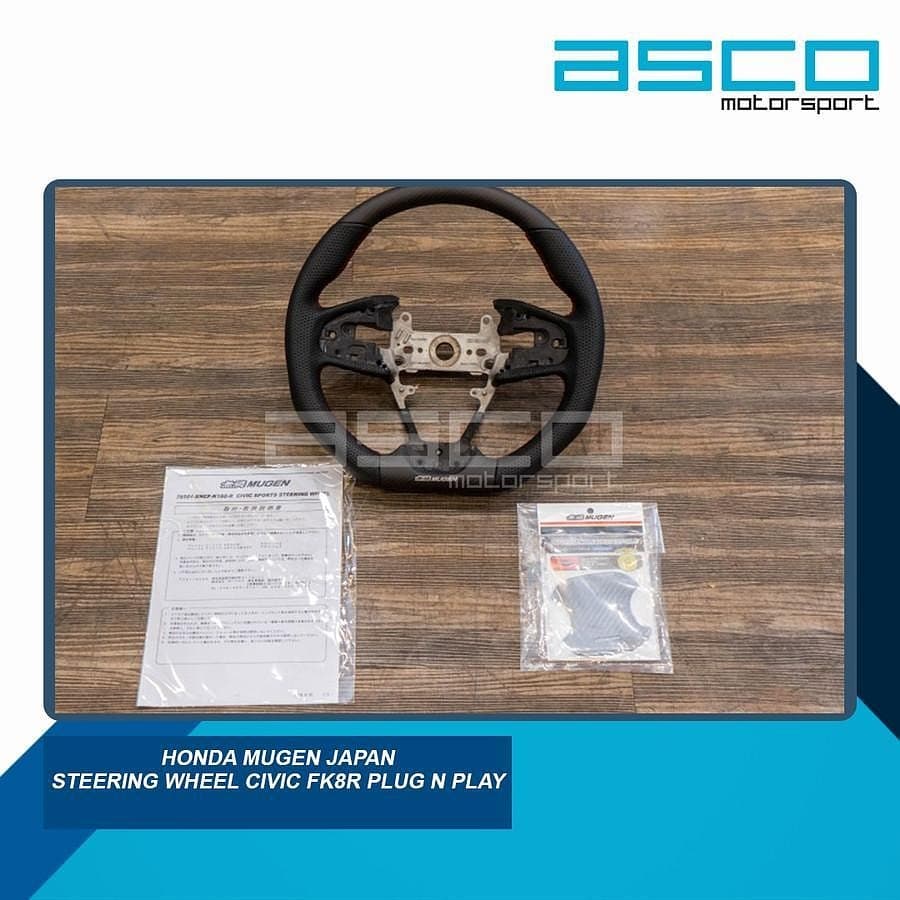 Honda Mugen Japan Steering Wheel (Civic FK8R) — image 1