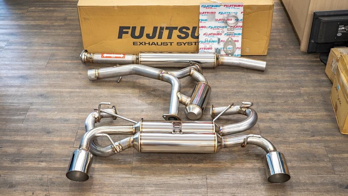 Fujitsubo Authorize R Exhaust Toyota GR86 / Subaru BRZ ZD8 — image 1