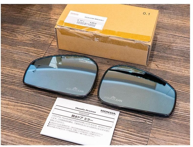 Honda Access Japan Aqua clean Blue Door Mirror All New Honda HRV