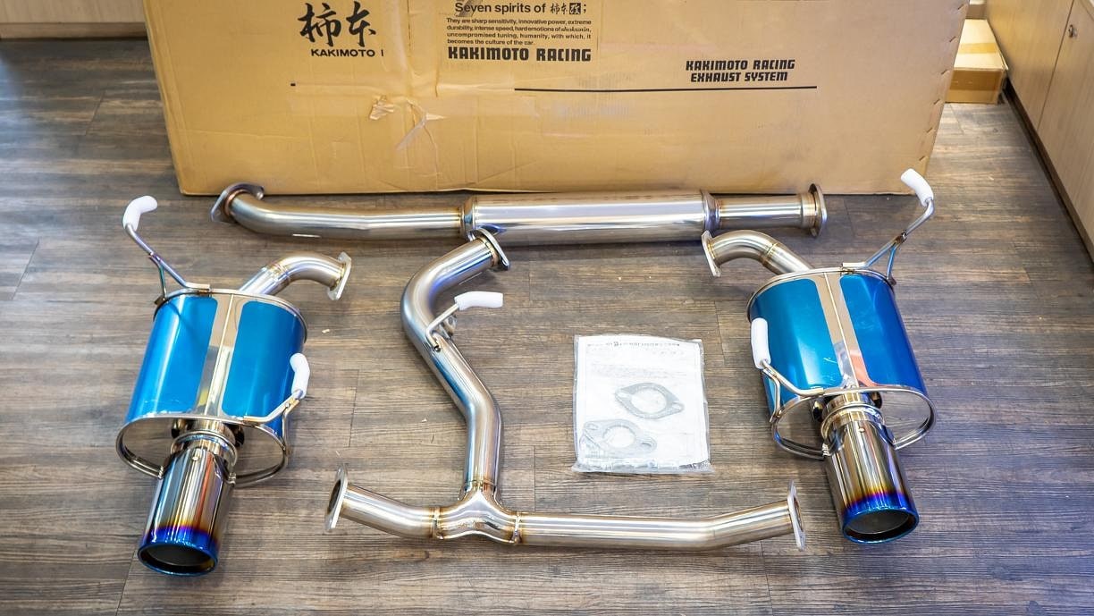 Kakimoto Racing Class KR Exhaust Subaru WRX Wagon
