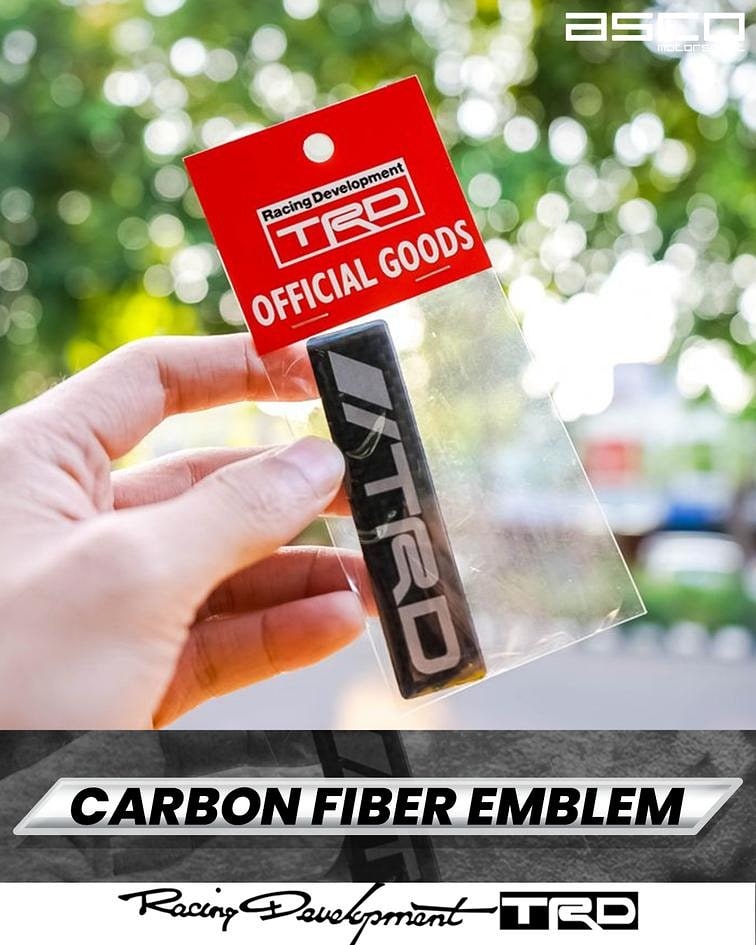 TRD Carbon Emblem